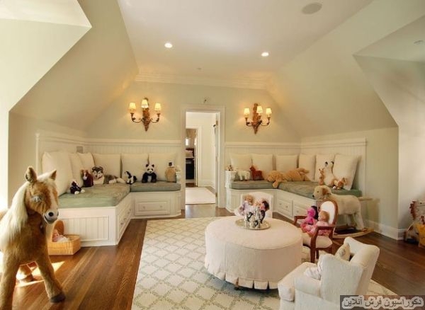 Beautiful-girls-playroom-idea-with-plush-seating