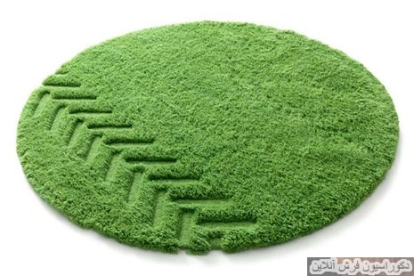 green-rug